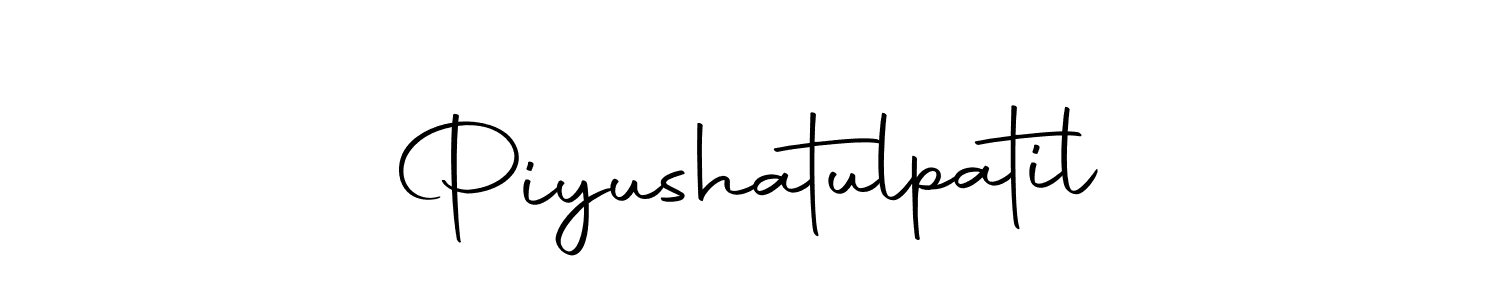 Use a signature maker to create a handwritten signature online. With this signature software, you can design (Autography-DOLnW) your own signature for name Piyushatulpatil. Piyushatulpatil signature style 10 images and pictures png