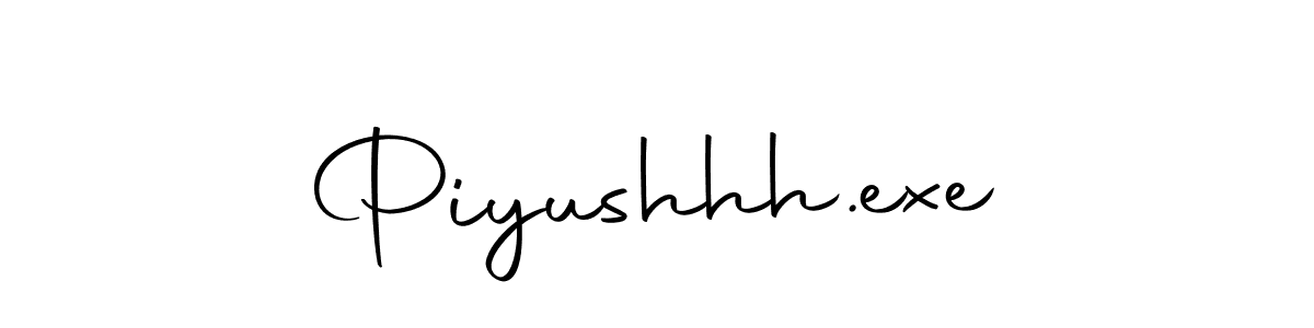 Create a beautiful signature design for name Piyushhh.exe. With this signature (Autography-DOLnW) fonts, you can make a handwritten signature for free. Piyushhh.exe signature style 10 images and pictures png