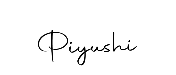 Make a short Piyushi signature style. Manage your documents anywhere anytime using Autography-DOLnW. Create and add eSignatures, submit forms, share and send files easily. Piyushi signature style 10 images and pictures png