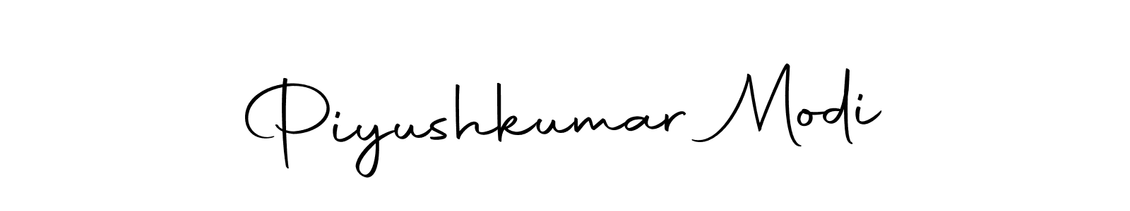 Make a beautiful signature design for name Piyushkumar Modi. With this signature (Autography-DOLnW) style, you can create a handwritten signature for free. Piyushkumar Modi signature style 10 images and pictures png
