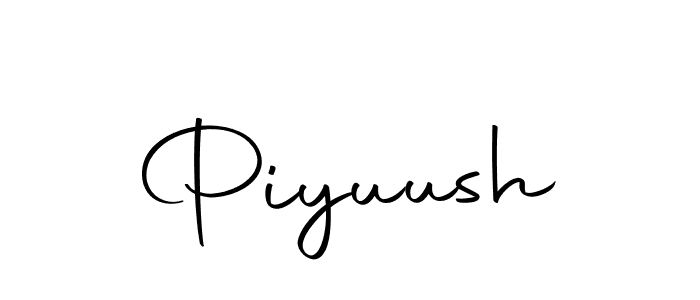 Piyuush stylish signature style. Best Handwritten Sign (Autography-DOLnW) for my name. Handwritten Signature Collection Ideas for my name Piyuush. Piyuush signature style 10 images and pictures png