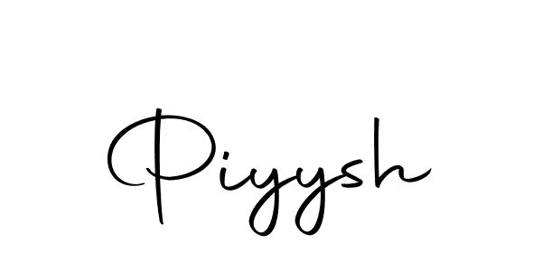 You should practise on your own different ways (Autography-DOLnW) to write your name (Piyysh) in signature. don't let someone else do it for you. Piyysh signature style 10 images and pictures png