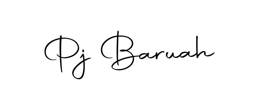 Use a signature maker to create a handwritten signature online. With this signature software, you can design (Autography-DOLnW) your own signature for name Pj Baruah. Pj Baruah signature style 10 images and pictures png