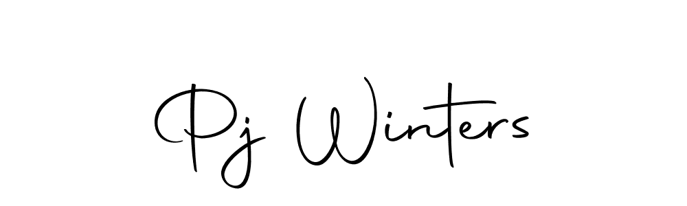 How to make Pj Winters signature? Autography-DOLnW is a professional autograph style. Create handwritten signature for Pj Winters name. Pj Winters signature style 10 images and pictures png