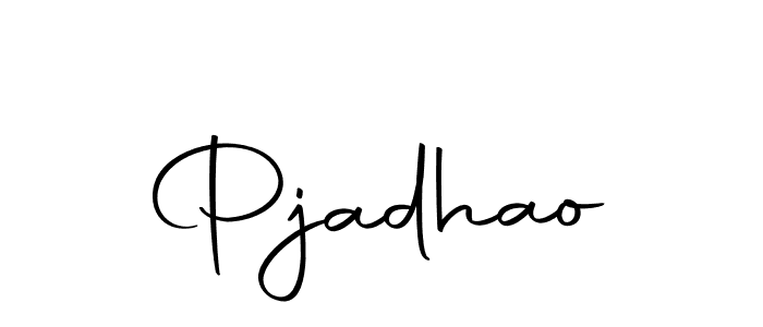 Create a beautiful signature design for name Pjadhao. With this signature (Autography-DOLnW) fonts, you can make a handwritten signature for free. Pjadhao signature style 10 images and pictures png