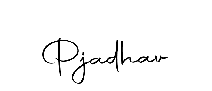 Make a beautiful signature design for name Pjadhav. With this signature (Autography-DOLnW) style, you can create a handwritten signature for free. Pjadhav signature style 10 images and pictures png