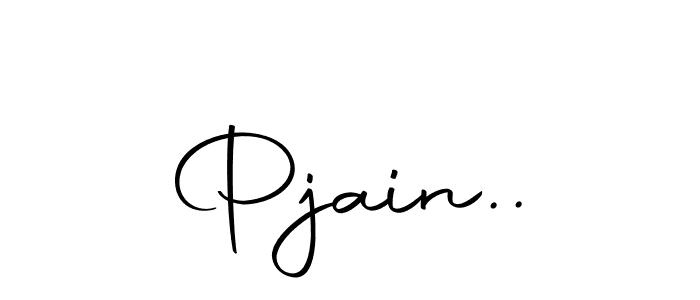 Make a beautiful signature design for name Pjain... Use this online signature maker to create a handwritten signature for free. Pjain.. signature style 10 images and pictures png