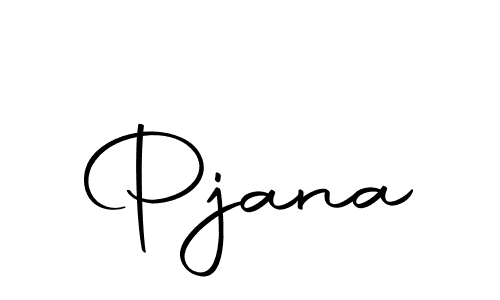 Make a beautiful signature design for name Pjana. Use this online signature maker to create a handwritten signature for free. Pjana signature style 10 images and pictures png