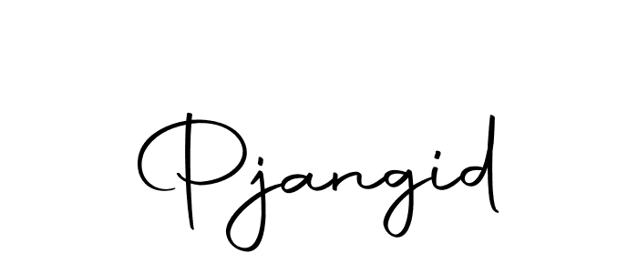 Similarly Autography-DOLnW is the best handwritten signature design. Signature creator online .You can use it as an online autograph creator for name Pjangid. Pjangid signature style 10 images and pictures png