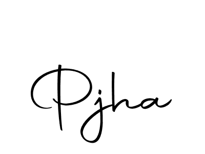 How to make Pjha signature? Autography-DOLnW is a professional autograph style. Create handwritten signature for Pjha name. Pjha signature style 10 images and pictures png
