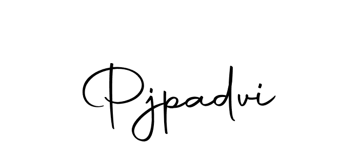 How to make Pjpadvi name signature. Use Autography-DOLnW style for creating short signs online. This is the latest handwritten sign. Pjpadvi signature style 10 images and pictures png