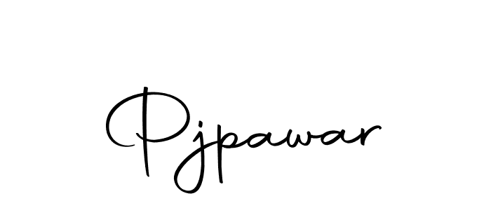 Make a beautiful signature design for name Pjpawar. With this signature (Autography-DOLnW) style, you can create a handwritten signature for free. Pjpawar signature style 10 images and pictures png