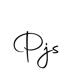 How to make Pjs name signature. Use Autography-DOLnW style for creating short signs online. This is the latest handwritten sign. Pjs signature style 10 images and pictures png