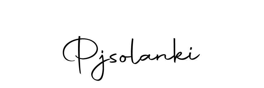 Use a signature maker to create a handwritten signature online. With this signature software, you can design (Autography-DOLnW) your own signature for name Pjsolanki. Pjsolanki signature style 10 images and pictures png