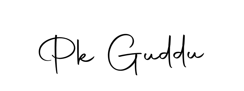 if you are searching for the best signature style for your name Pk Guddu. so please give up your signature search. here we have designed multiple signature styles  using Autography-DOLnW. Pk Guddu signature style 10 images and pictures png