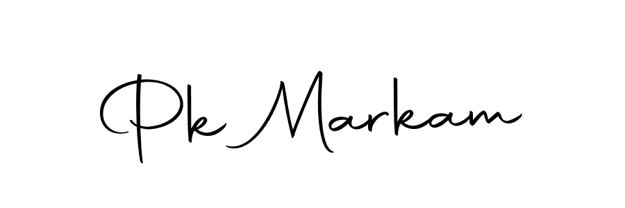 Make a beautiful signature design for name Pk Markam. Use this online signature maker to create a handwritten signature for free. Pk Markam signature style 10 images and pictures png