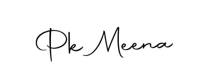 Make a beautiful signature design for name Pk Meena. Use this online signature maker to create a handwritten signature for free. Pk Meena signature style 10 images and pictures png