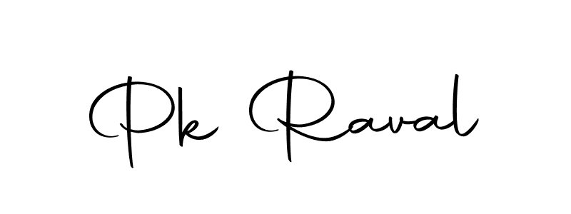 How to make Pk Raval name signature. Use Autography-DOLnW style for creating short signs online. This is the latest handwritten sign. Pk Raval signature style 10 images and pictures png