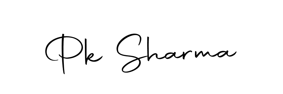 Make a beautiful signature design for name Pk Sharma. Use this online signature maker to create a handwritten signature for free. Pk Sharma signature style 10 images and pictures png