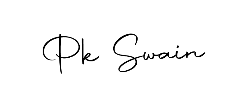 Create a beautiful signature design for name Pk Swain. With this signature (Autography-DOLnW) fonts, you can make a handwritten signature for free. Pk Swain signature style 10 images and pictures png