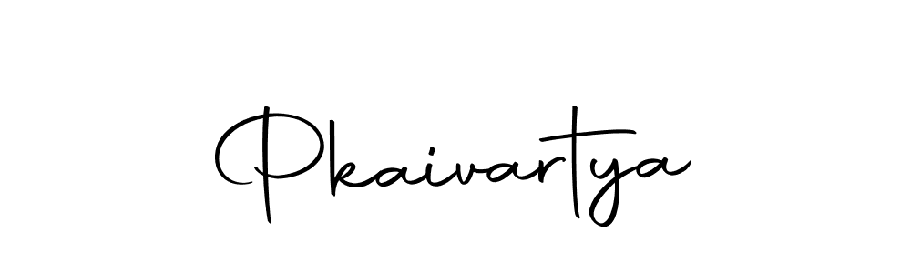 Design your own signature with our free online signature maker. With this signature software, you can create a handwritten (Autography-DOLnW) signature for name Pkaivartya. Pkaivartya signature style 10 images and pictures png