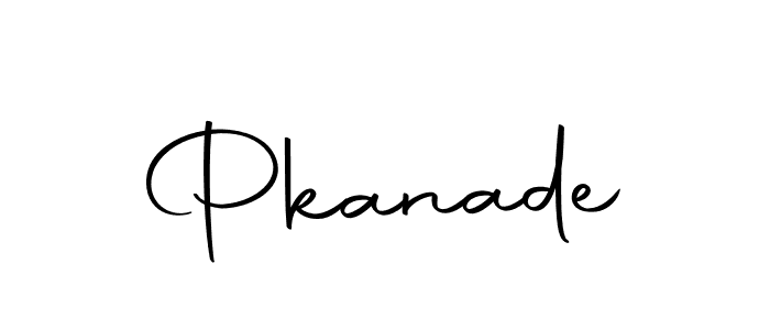 Make a beautiful signature design for name Pkanade. With this signature (Autography-DOLnW) style, you can create a handwritten signature for free. Pkanade signature style 10 images and pictures png