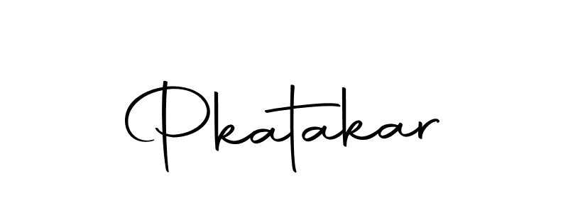 The best way (Autography-DOLnW) to make a short signature is to pick only two or three words in your name. The name Pkatakar include a total of six letters. For converting this name. Pkatakar signature style 10 images and pictures png