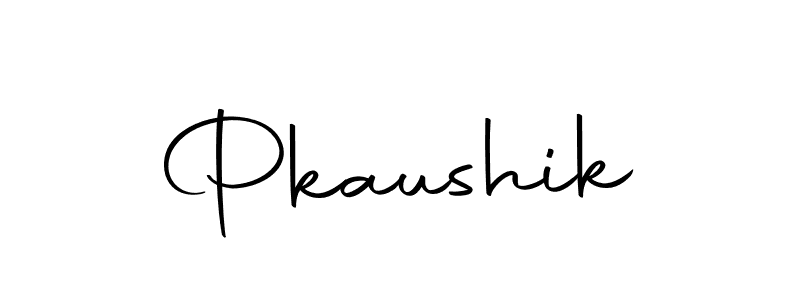 Also we have Pkaushik name is the best signature style. Create professional handwritten signature collection using Autography-DOLnW autograph style. Pkaushik signature style 10 images and pictures png