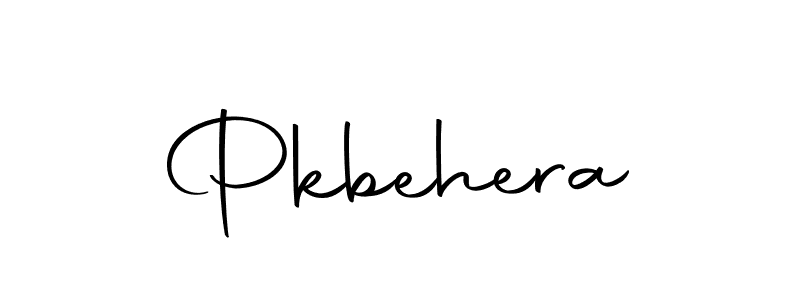 How to make Pkbehera name signature. Use Autography-DOLnW style for creating short signs online. This is the latest handwritten sign. Pkbehera signature style 10 images and pictures png