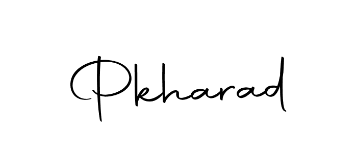 Make a beautiful signature design for name Pkharad. With this signature (Autography-DOLnW) style, you can create a handwritten signature for free. Pkharad signature style 10 images and pictures png