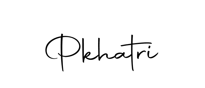 How to make Pkhatri signature? Autography-DOLnW is a professional autograph style. Create handwritten signature for Pkhatri name. Pkhatri signature style 10 images and pictures png