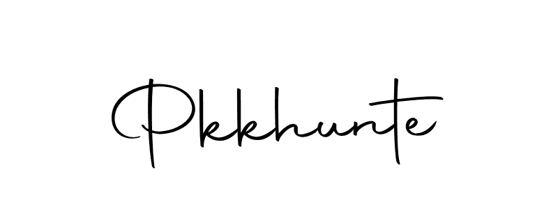 Here are the top 10 professional signature styles for the name Pkkhunte. These are the best autograph styles you can use for your name. Pkkhunte signature style 10 images and pictures png