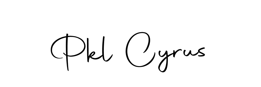 How to make Pkl Cyrus signature? Autography-DOLnW is a professional autograph style. Create handwritten signature for Pkl Cyrus name. Pkl Cyrus signature style 10 images and pictures png