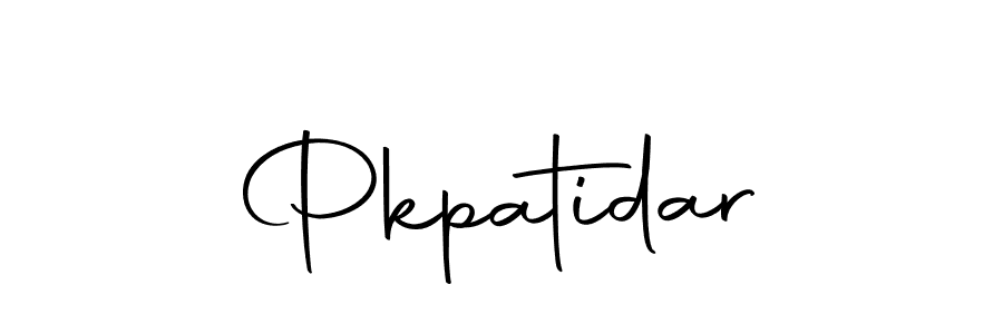 Make a beautiful signature design for name Pkpatidar. With this signature (Autography-DOLnW) style, you can create a handwritten signature for free. Pkpatidar signature style 10 images and pictures png