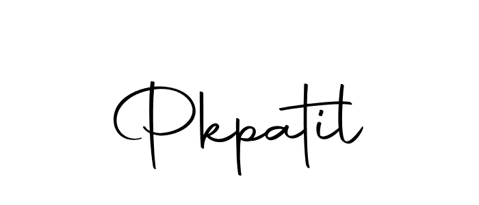 Design your own signature with our free online signature maker. With this signature software, you can create a handwritten (Autography-DOLnW) signature for name Pkpatil. Pkpatil signature style 10 images and pictures png