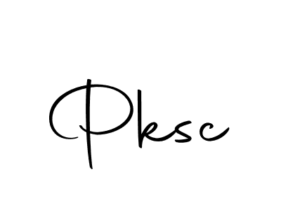 Create a beautiful signature design for name Pksc. With this signature (Autography-DOLnW) fonts, you can make a handwritten signature for free. Pksc signature style 10 images and pictures png