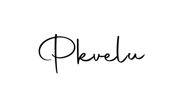 Create a beautiful signature design for name Pkvelu. With this signature (Autography-DOLnW) fonts, you can make a handwritten signature for free. Pkvelu signature style 10 images and pictures png