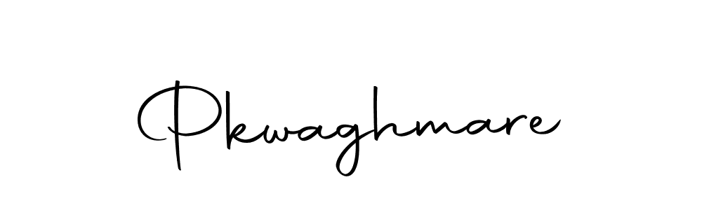 Create a beautiful signature design for name Pkwaghmare. With this signature (Autography-DOLnW) fonts, you can make a handwritten signature for free. Pkwaghmare signature style 10 images and pictures png