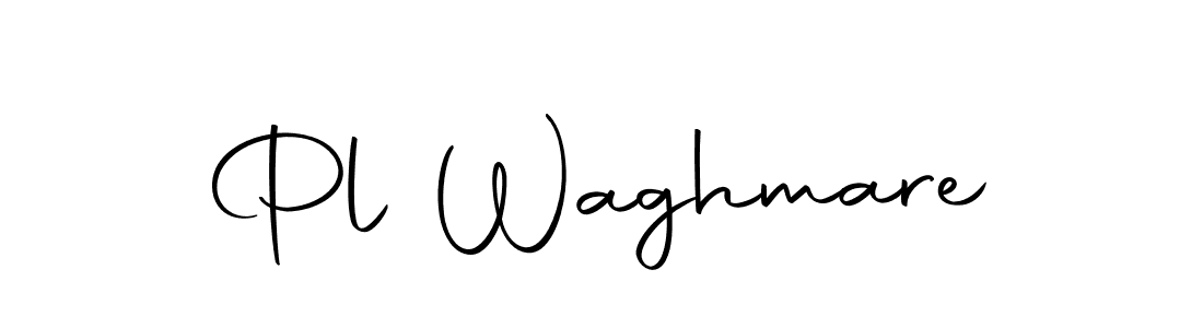 Use a signature maker to create a handwritten signature online. With this signature software, you can design (Autography-DOLnW) your own signature for name Pl Waghmare. Pl Waghmare signature style 10 images and pictures png