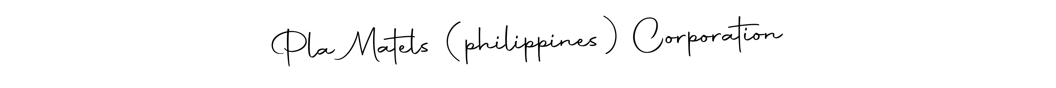 Make a beautiful signature design for name Pla Matels (philippines) Corporation. With this signature (Autography-DOLnW) style, you can create a handwritten signature for free. Pla Matels (philippines) Corporation signature style 10 images and pictures png