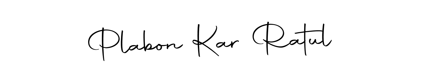 You should practise on your own different ways (Autography-DOLnW) to write your name (Plabon Kar Ratul) in signature. don't let someone else do it for you. Plabon Kar Ratul signature style 10 images and pictures png