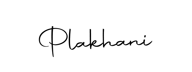 How to make Plakhani signature? Autography-DOLnW is a professional autograph style. Create handwritten signature for Plakhani name. Plakhani signature style 10 images and pictures png