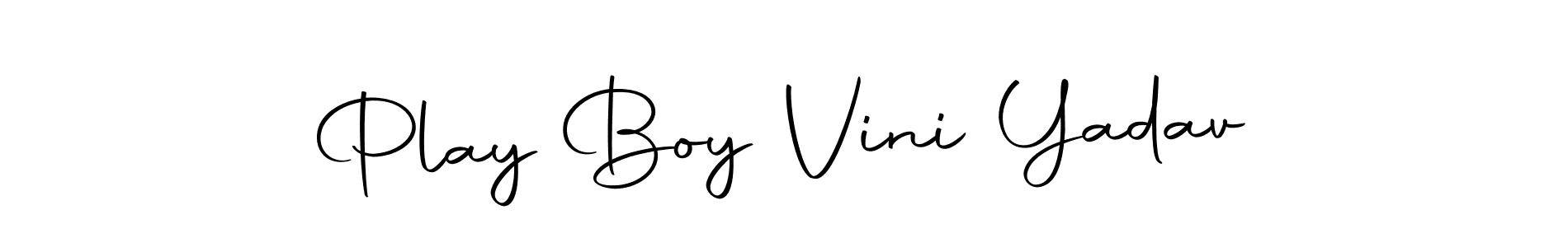 You can use this online signature creator to create a handwritten signature for the name Play Boy Vini Yadav. This is the best online autograph maker. Play Boy Vini Yadav signature style 10 images and pictures png