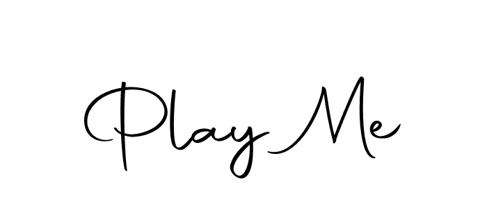 Design your own signature with our free online signature maker. With this signature software, you can create a handwritten (Autography-DOLnW) signature for name Play Me. Play Me signature style 10 images and pictures png