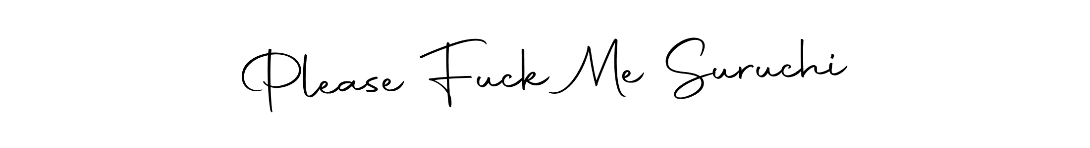 How to make Please Fuck Me Suruchi signature? Autography-DOLnW is a professional autograph style. Create handwritten signature for Please Fuck Me Suruchi name. Please Fuck Me Suruchi signature style 10 images and pictures png