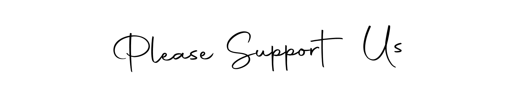 Here are the top 10 professional signature styles for the name Please Support Us. These are the best autograph styles you can use for your name. Please Support Us signature style 10 images and pictures png