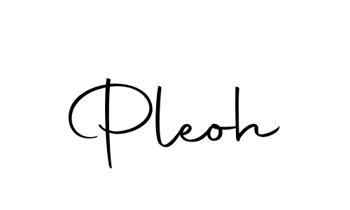 Use a signature maker to create a handwritten signature online. With this signature software, you can design (Autography-DOLnW) your own signature for name Pleoh. Pleoh signature style 10 images and pictures png