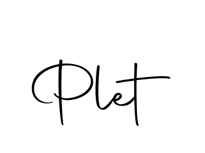 The best way (Autography-DOLnW) to make a short signature is to pick only two or three words in your name. The name Plet include a total of six letters. For converting this name. Plet signature style 10 images and pictures png