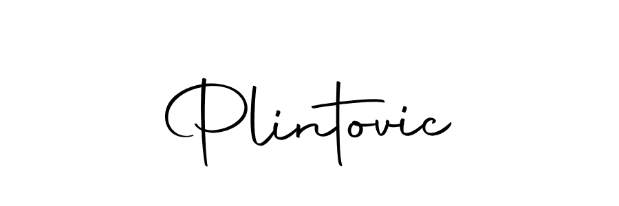 Make a beautiful signature design for name Plintovic. Use this online signature maker to create a handwritten signature for free. Plintovic signature style 10 images and pictures png