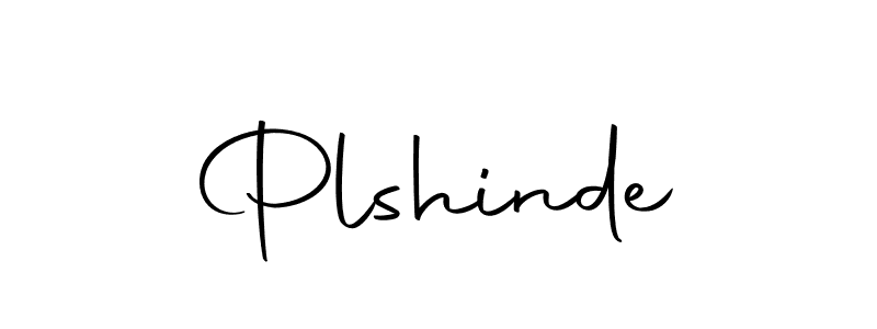 How to make Plshinde signature? Autography-DOLnW is a professional autograph style. Create handwritten signature for Plshinde name. Plshinde signature style 10 images and pictures png